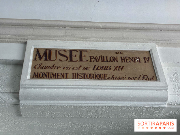 La chambre de Louis XIV au Pavillon Henri IV