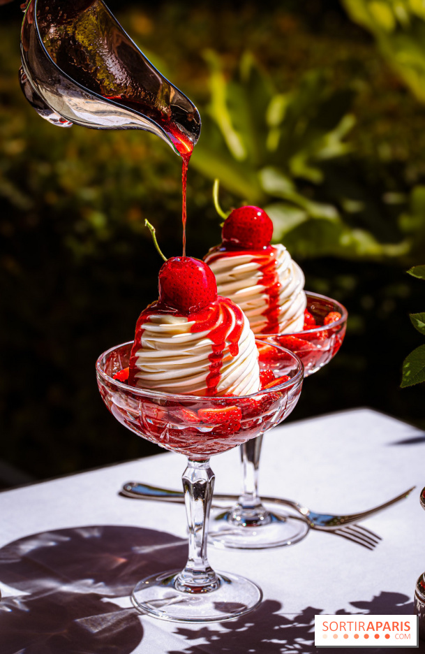 La terrasse-jardin de Maison Roland au Shangri-La Paris - les photos