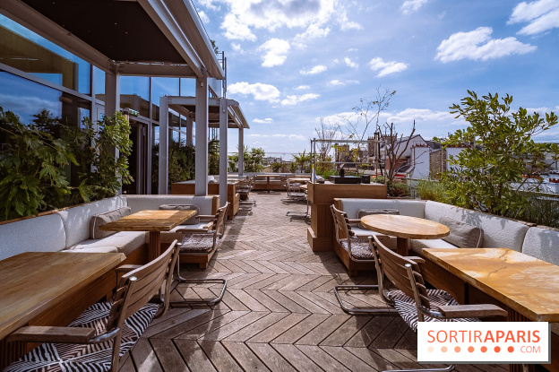 Les Ailes, le restaurant en rooftop de La Fondation - photos