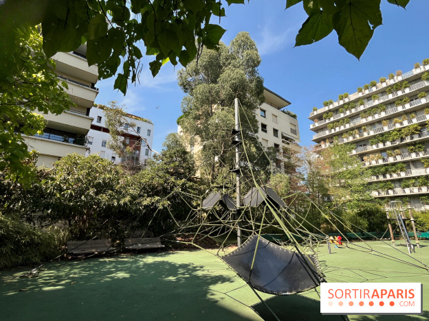 Le Jardin Claire Motte, square secret dans le 17e arrondissement