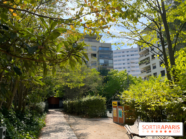 Le Jardin Claire Motte, square secret dans le 17e arrondissement
