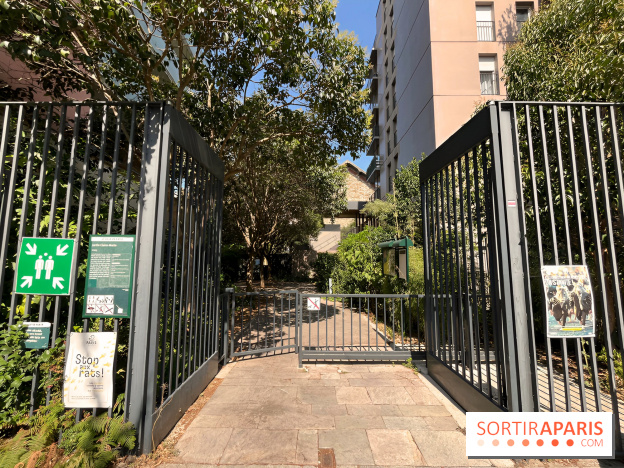 Le Jardin Claire Motte, square secret dans le 17e arrondissement