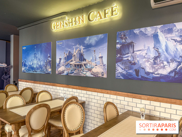 Genshin Impact à Paris : le premier café officiel ouvert à Bastille