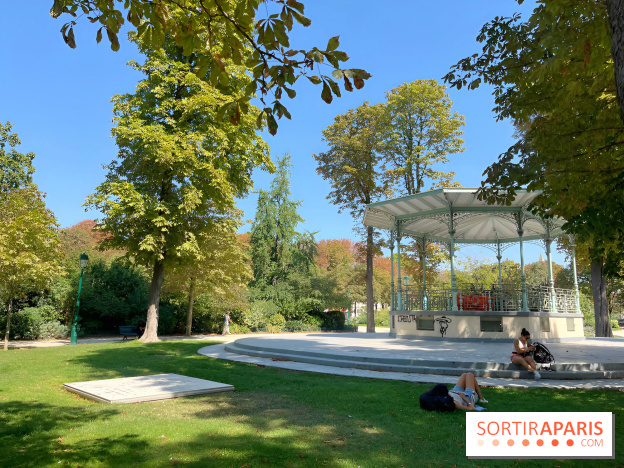 Les Jardins des Champs-Elysées, espace vert classé aux monuments historiques
