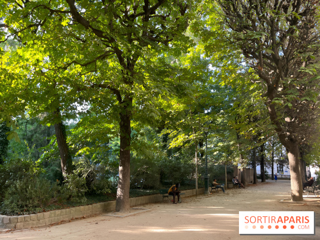 Square des Epinettes, le parc caché du 17e