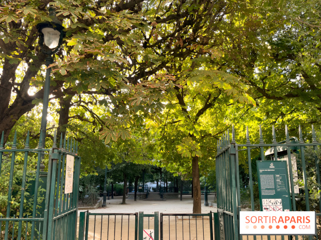 Square des Epinettes, le parc caché du 17e