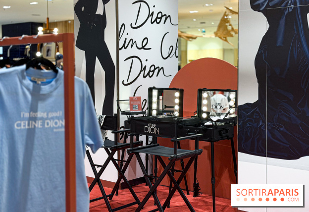 Pop-up Céline Dion aux Galeries Lafayette