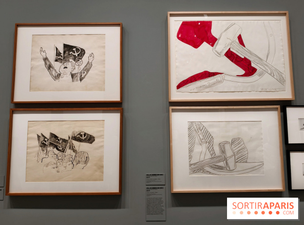 La ligne Warhol : l'exposition sur les œuvres oubliées d'Andy Warhol au musée du Luxembourg