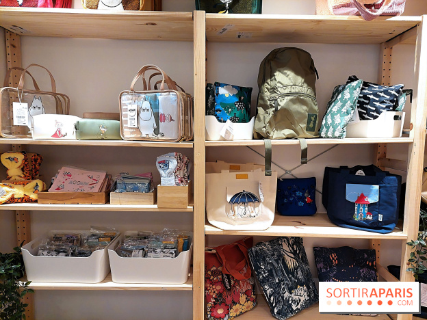 Moomin pop-up shop à Paris, nos photos