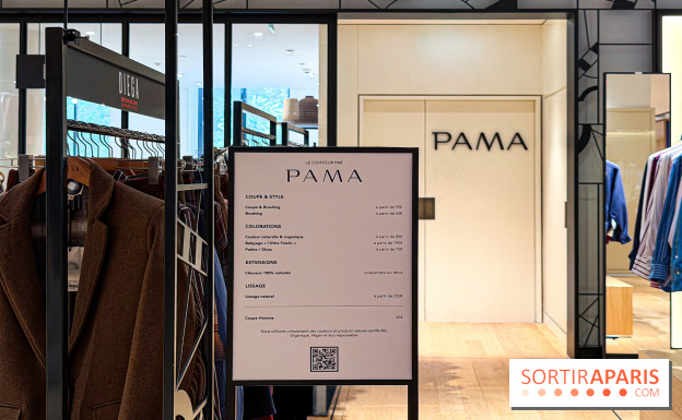 PAMA, salon de coiffure Le Bon Marché Rive Gauche