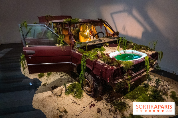 Le Large sur l'Ile Seguin : exposition Moteurs Imaginaires