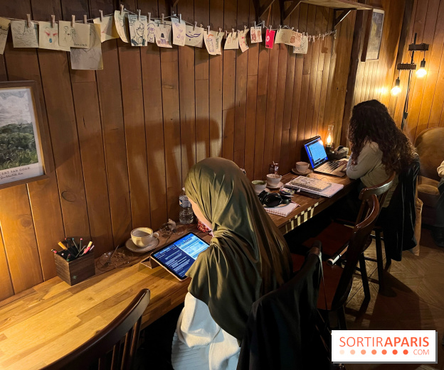 Geurimi, le café très cosy dans le Marais pour se poser et dessiner