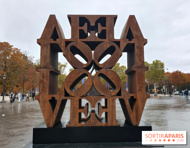 Art Basel 2026 : Robert Indiana installe un Love Wall sur la place Clémenceau à Paris