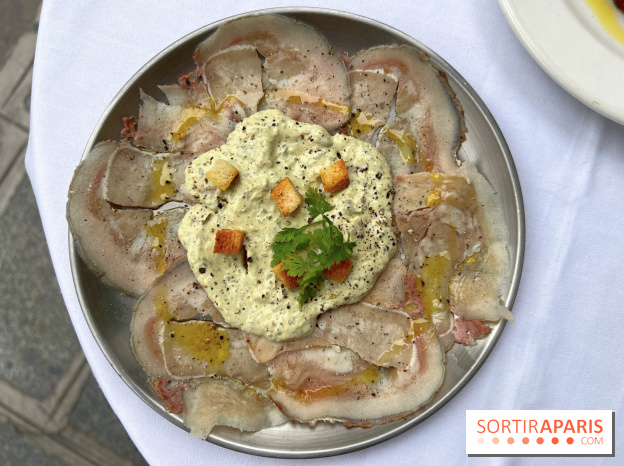 Clos - Carpaccio tête de veau