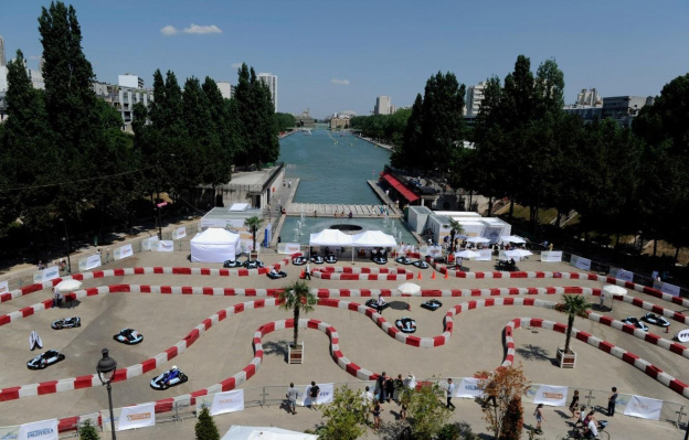 Karting à Paris Plages
