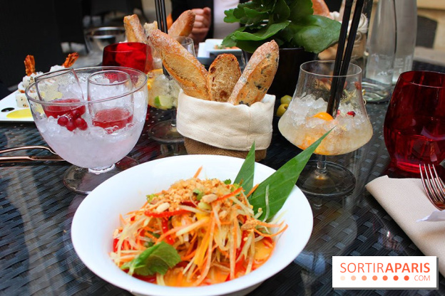 La terrasse du Buddha Bar Hotel Paris