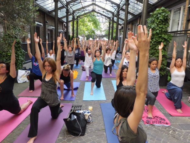 Brucnh, Spa et Yoga aux Jardins du Marais 
