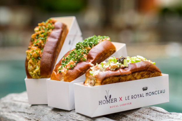 Le Royal Monceau et Homer Lobster lancent un bar à homard : Le Royal Lobster