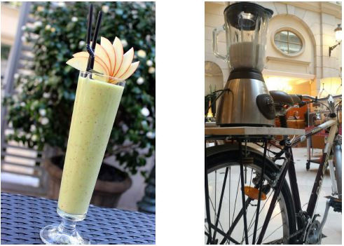 Un green brunch au Marriott Champs Elysées