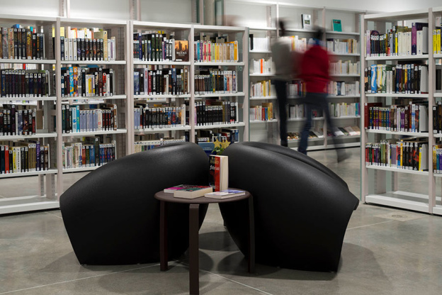 Bibliothèque Assia Djebar, la nouvelle bibliothèque Porte de Montreuil