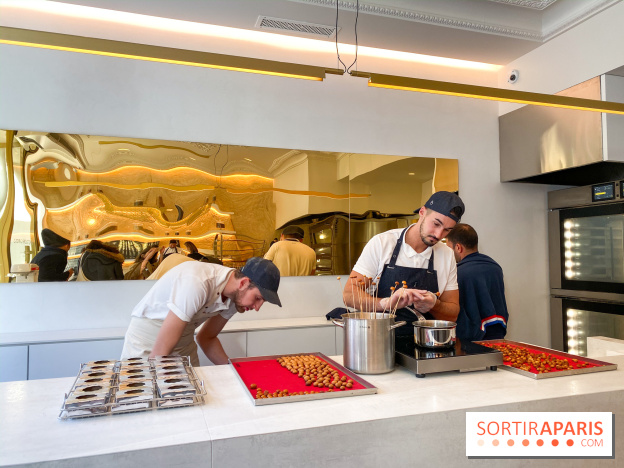 Ouverture de Cédric Grolet Opéra, la boulangerie-pâtisserie, salon de thé et bar