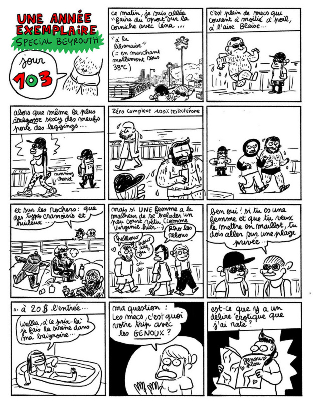 Lisa Mandel, dessinatrice militante au franc