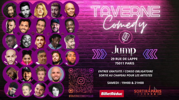 Du Stand-up les vendredis et samedis soirs au Jump Bastille !