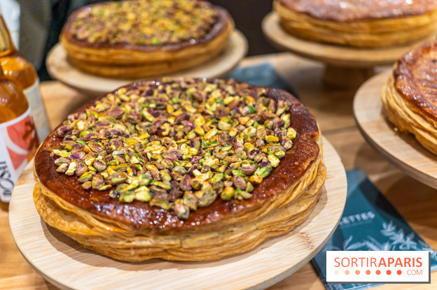 Les galettes des Rois frangipane Amande et Pistache chez Jardin Sucré 2024