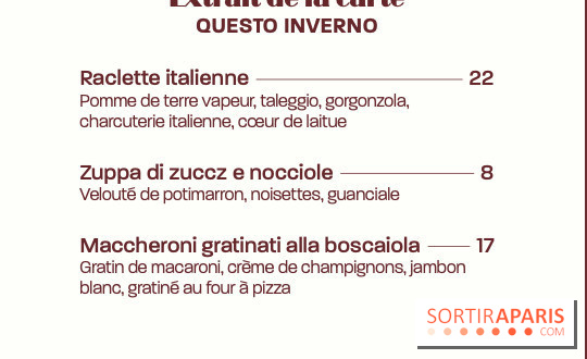 I Grappoli, le restaurant italien en mode raclette