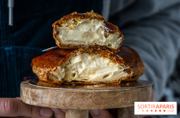 Le chou cœur à la crème de Saint-Valentin par Sébastien Gaudard