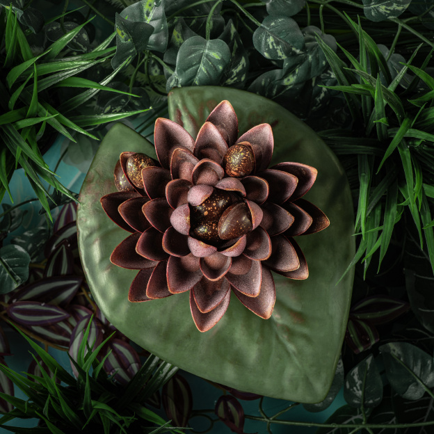 Le gâteau et chocolat de Pâques de Nina Métayer 2024, Pisanki et Nénuphar au programme