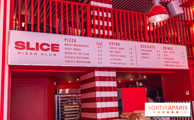 Slice Pizza Club, la pizzeria aux parts XXL à Paris