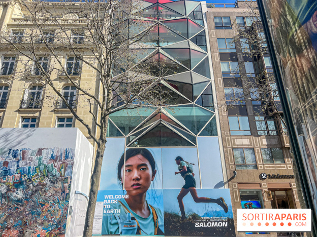 Citroën C42 champs-Elysée remplacé par une boutique Salomon