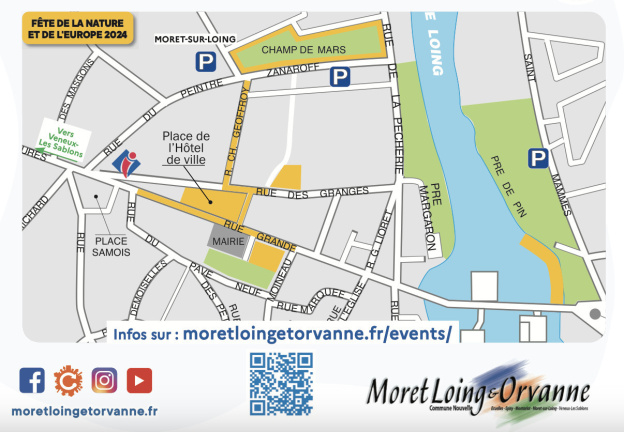 Fête de la Nature et de l'Europe à Moret-Loing-et-Orvanne 2024, un week-end festif