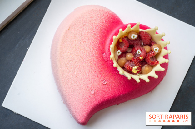 Le gâteau Reine de cœur de Fête des Mères par Lenôtre & Shy'm pour Princesse Margot