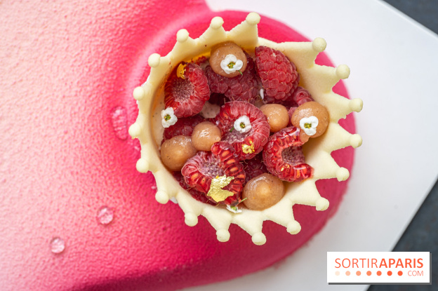 Le gâteau Reine de cœur de Fête des Mères par Lenôtre & Shy'm pour Princesse Margot