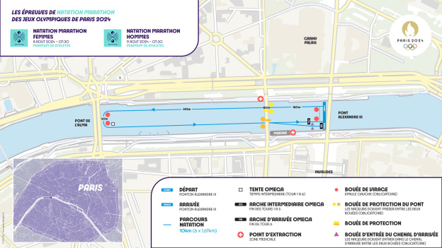 JO 2024 : Où voir la natation Marathon gratuitement ces 8 et 9 août à Paris ?