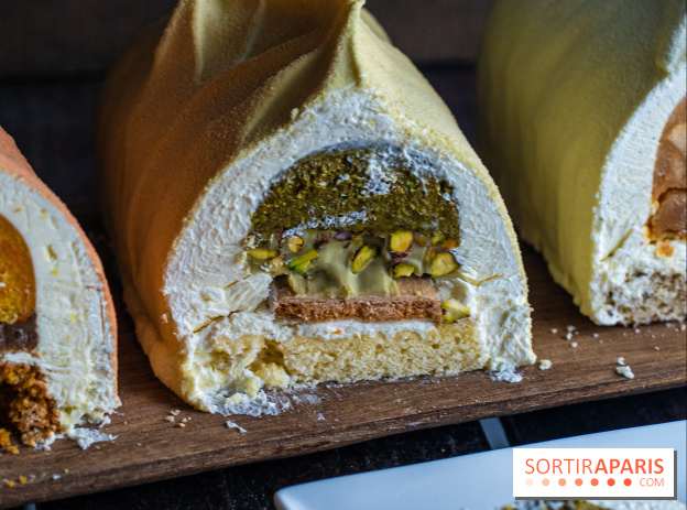 Les délicieuses Bûches de Noël de la pâtisserie Jardin Sucré 2024