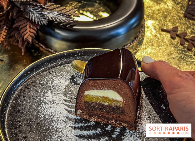 La Bûche couronne de Noël de Lenôtre par Etiennne Leroy et les créations de fête 2024