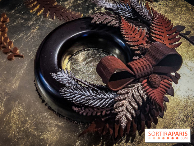 La Bûche couronne de Noël de Lenôtre par Etiennne Leroy et les créations de fête 2024