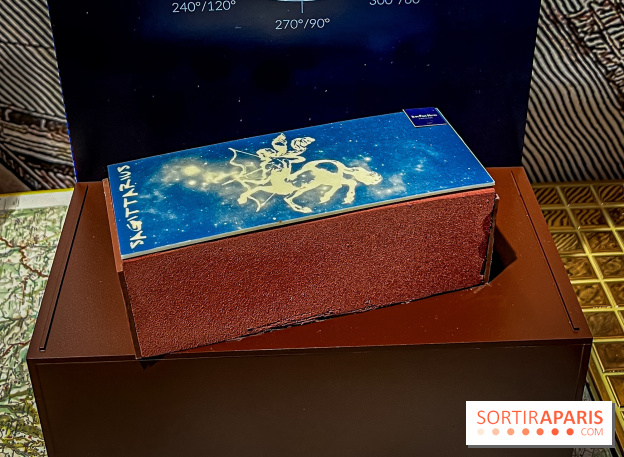 Les bûches de Noël 2024 de Jean-Paul Hévin, le maitre du chocolat : sagittarius