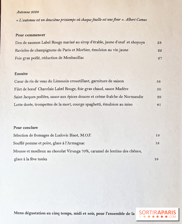 La Table du Château à Dampierre, le charmant restaurant gastronomique des Yvelines