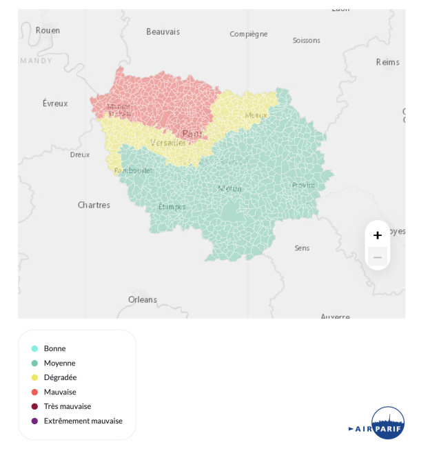 Pollution à Paris et en Île-de-France : vitesse réduite ce mercredi 5 mars