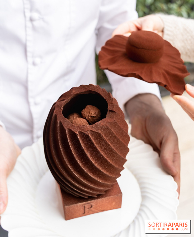 Oeuf de Pâques Signature 2025 par Jordan talbot et son goûter d’exception à La Réserve Paris