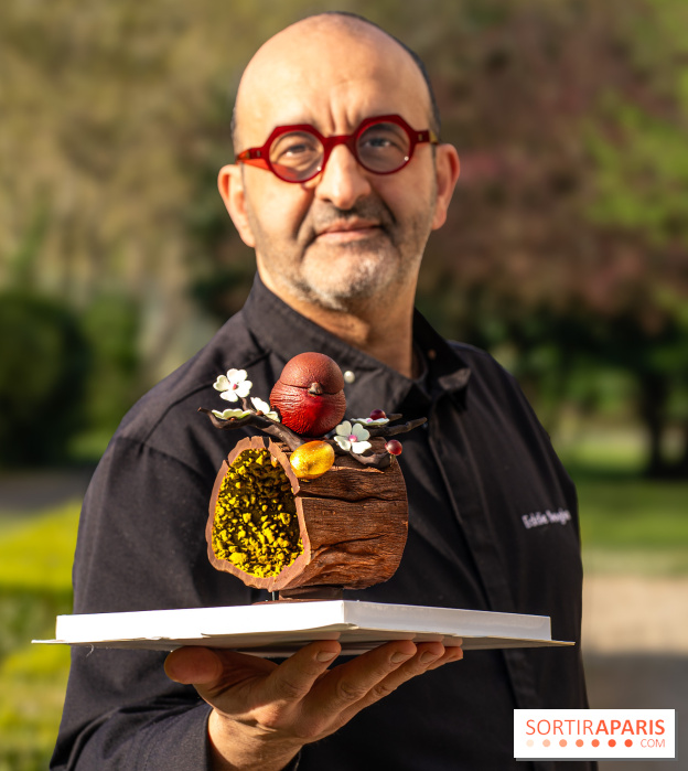 L'Œuf de Pâques 2025 du Trianon Palace : "L'Envol du Printemps" signé Eddy Benghanem