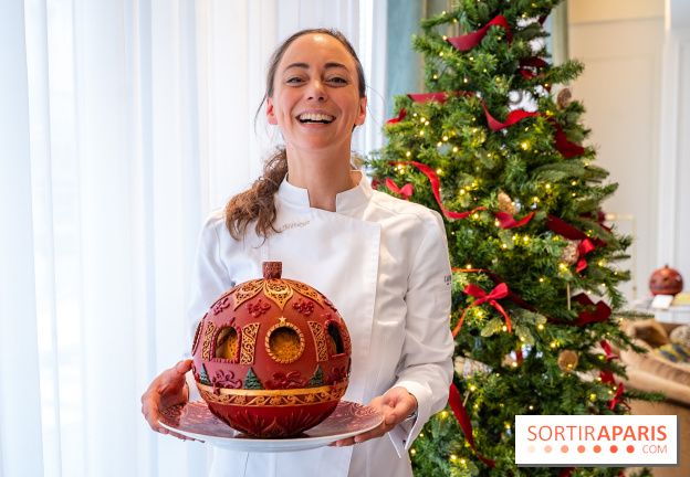 Les bûches de Noël de Nina Métayer 2025 : Noël en Alsace