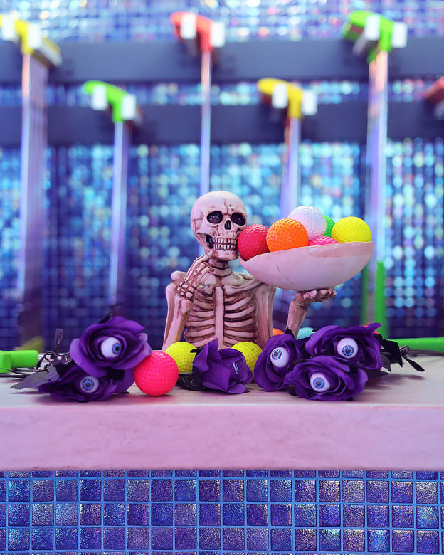 Halloween au Mad Golf : l'Étrange Crazy Golf se dévoile !