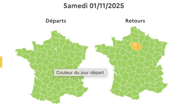 Bison Futé, circulation dense ce week-end en ile-de-France, comment éviter les bouchons de départ ?