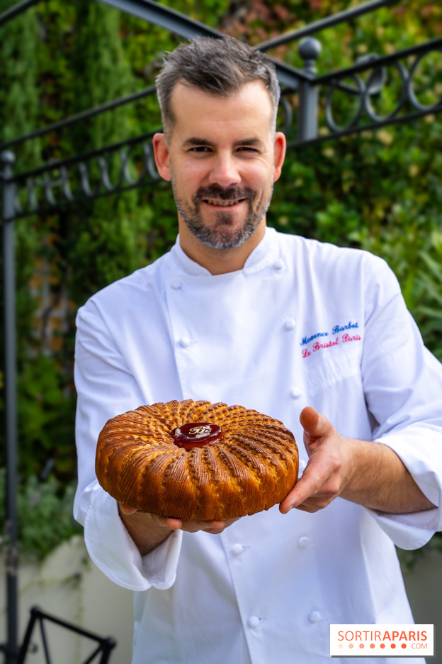 La sublime Galette des Rois 2026 du Bristol Paris par Maxence Barbot