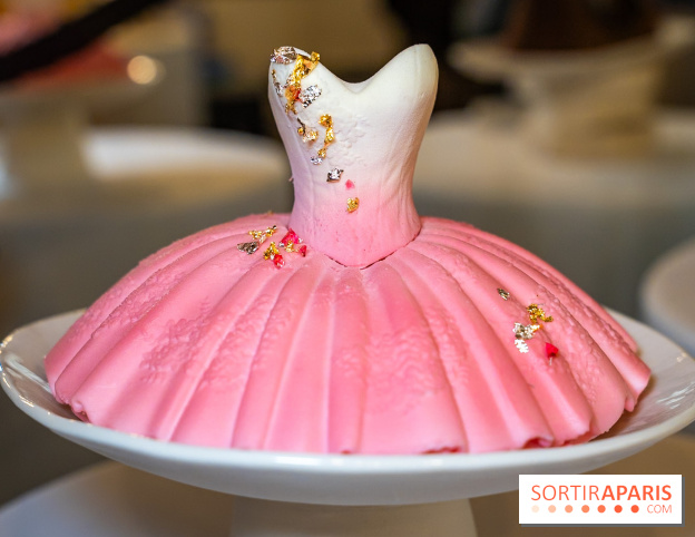 La Bûche de Noël 2025 du Café de la Paix nous fait danser  : l'Adage à la Rose